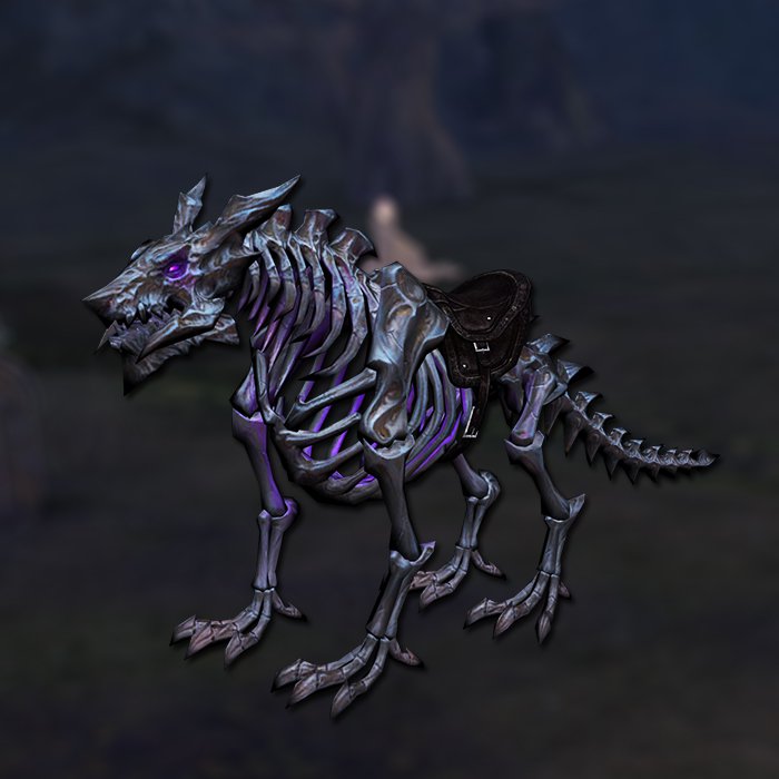 Skeleton creature mount