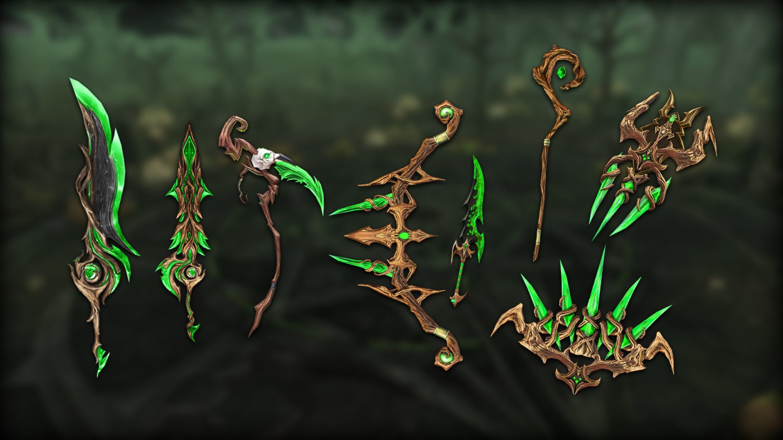 Grimharvest Reaper weapons