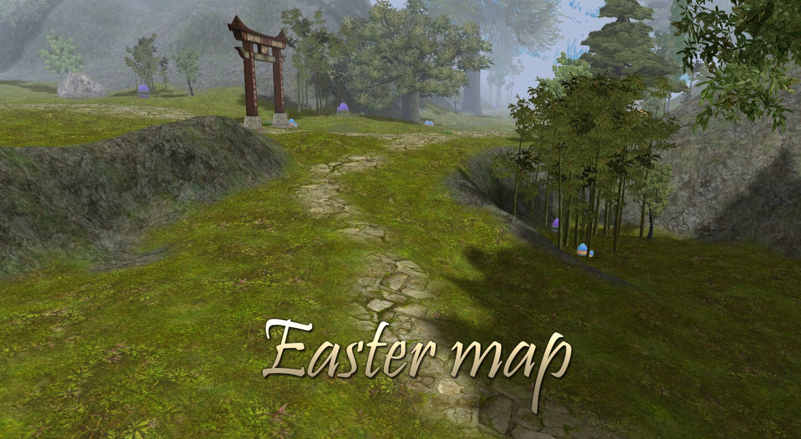 Easter map 2017