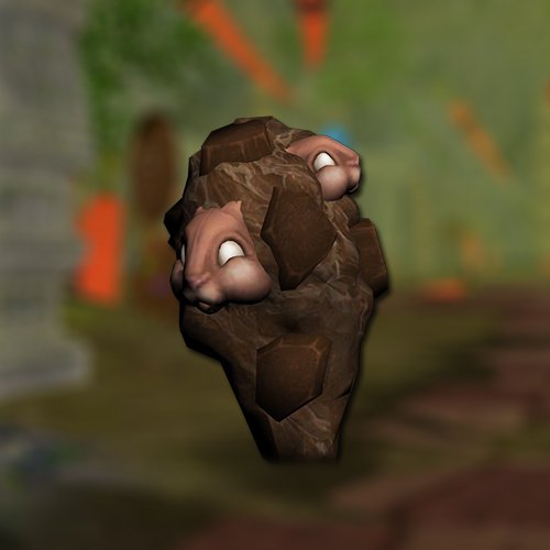 Chocolate easter stone