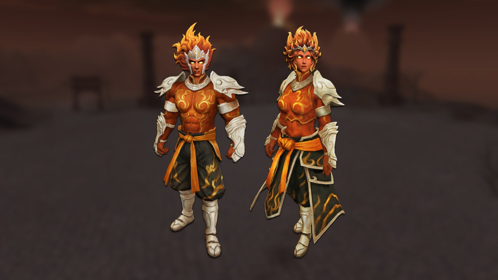Flame king costumes 1