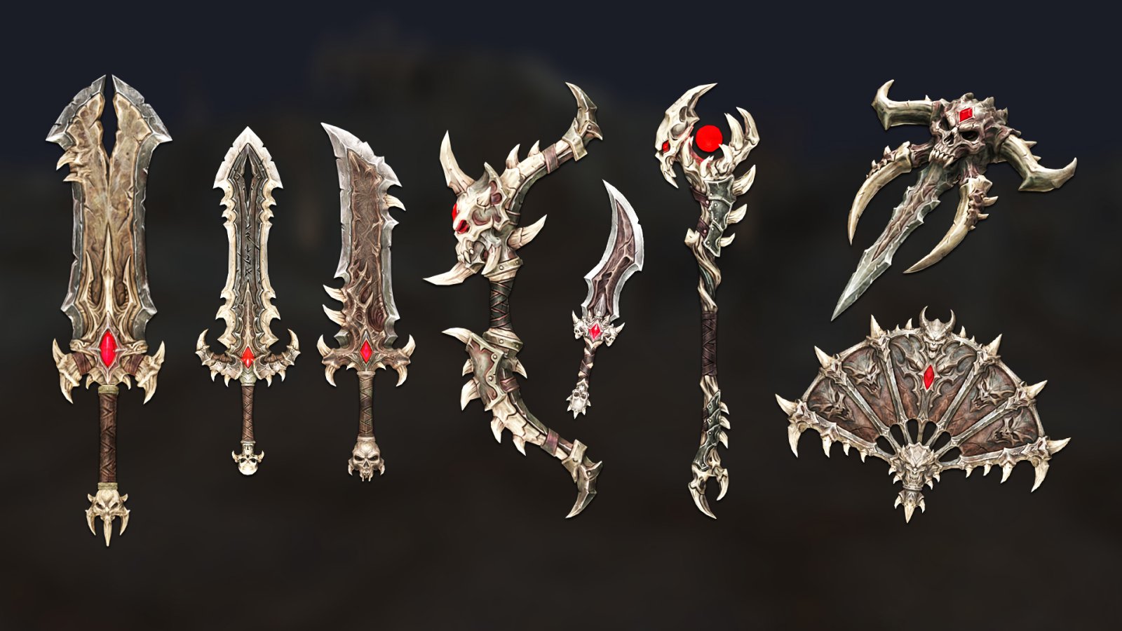 Devil's catacomb weapons