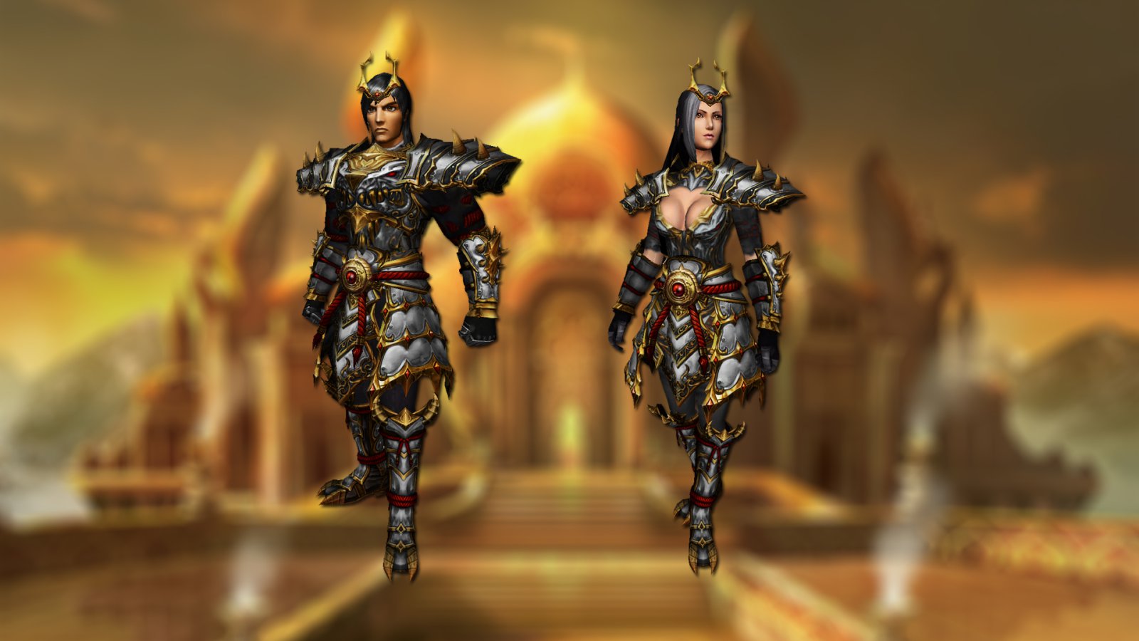 Golden armors