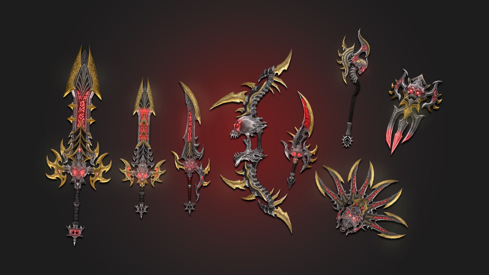 Bloody knight weapons 1