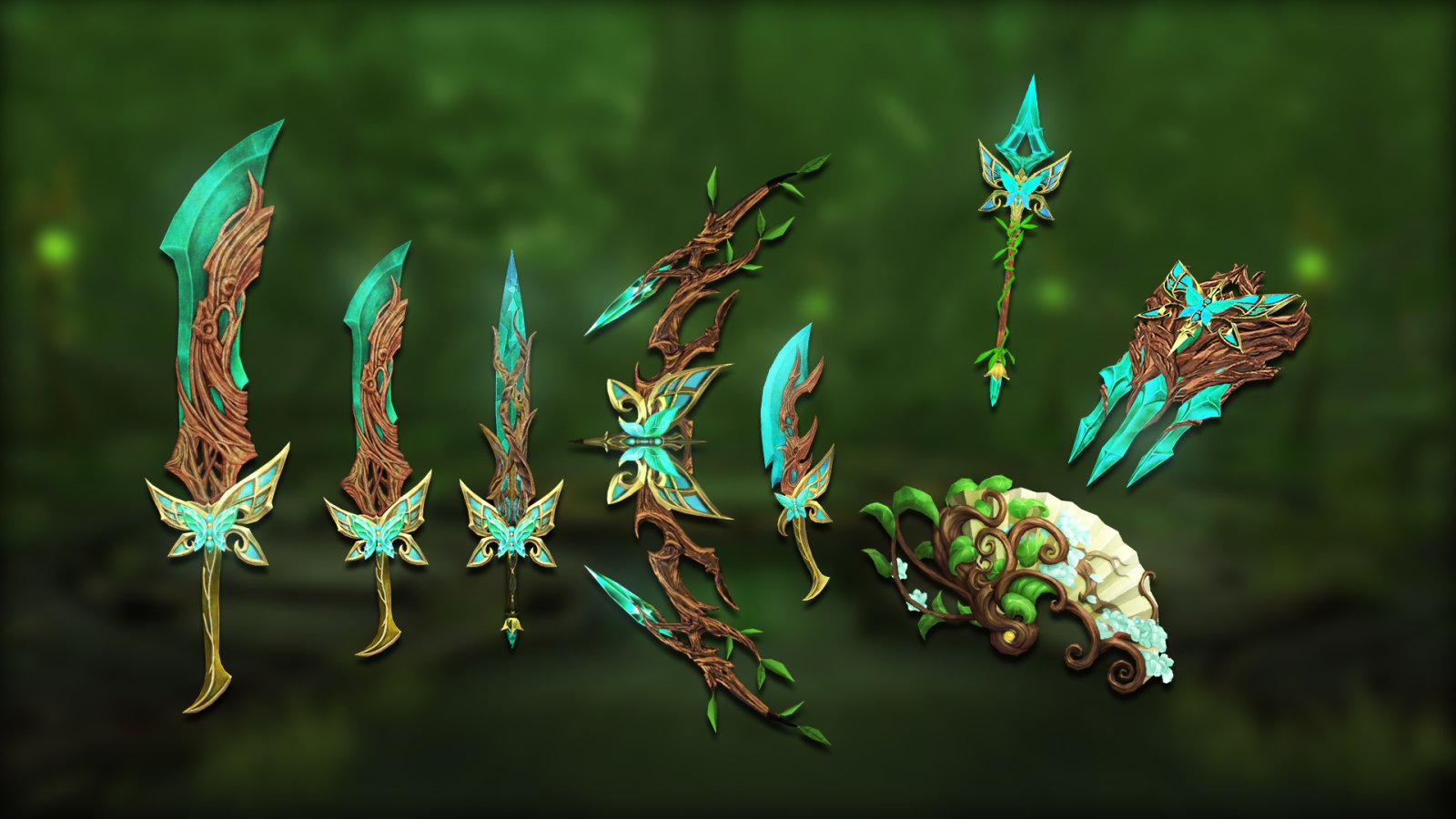 Druid pride weapons