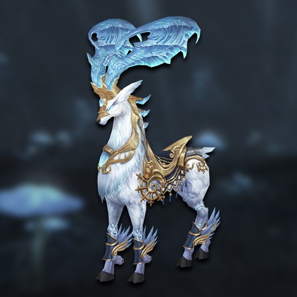 Moonlight deer
