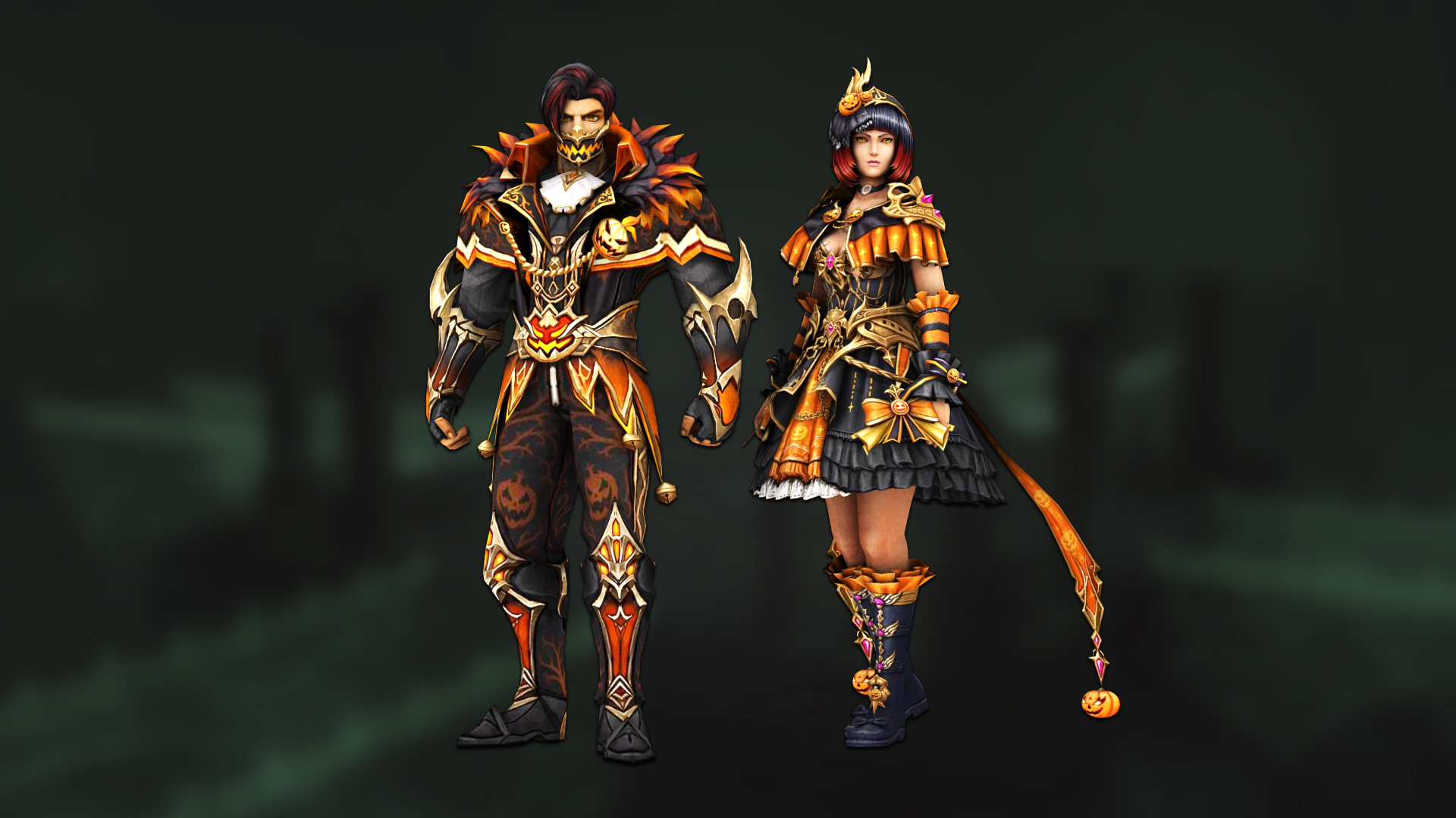 Hallow Masquerade costumes 1