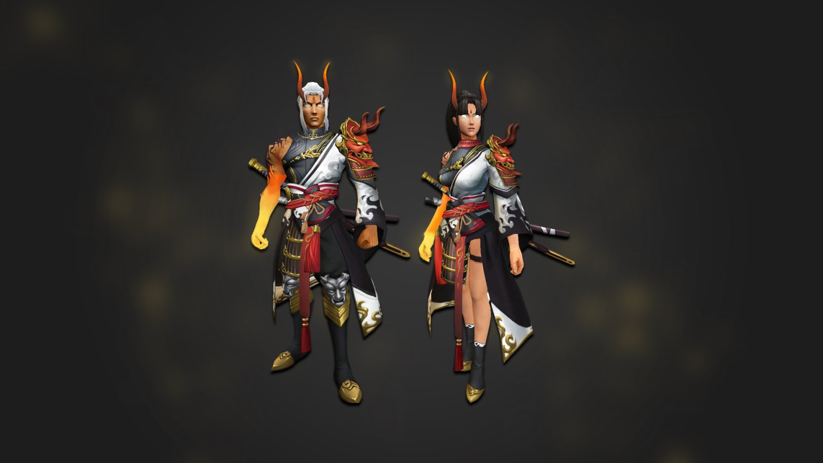 Samurai ghost costumes 1