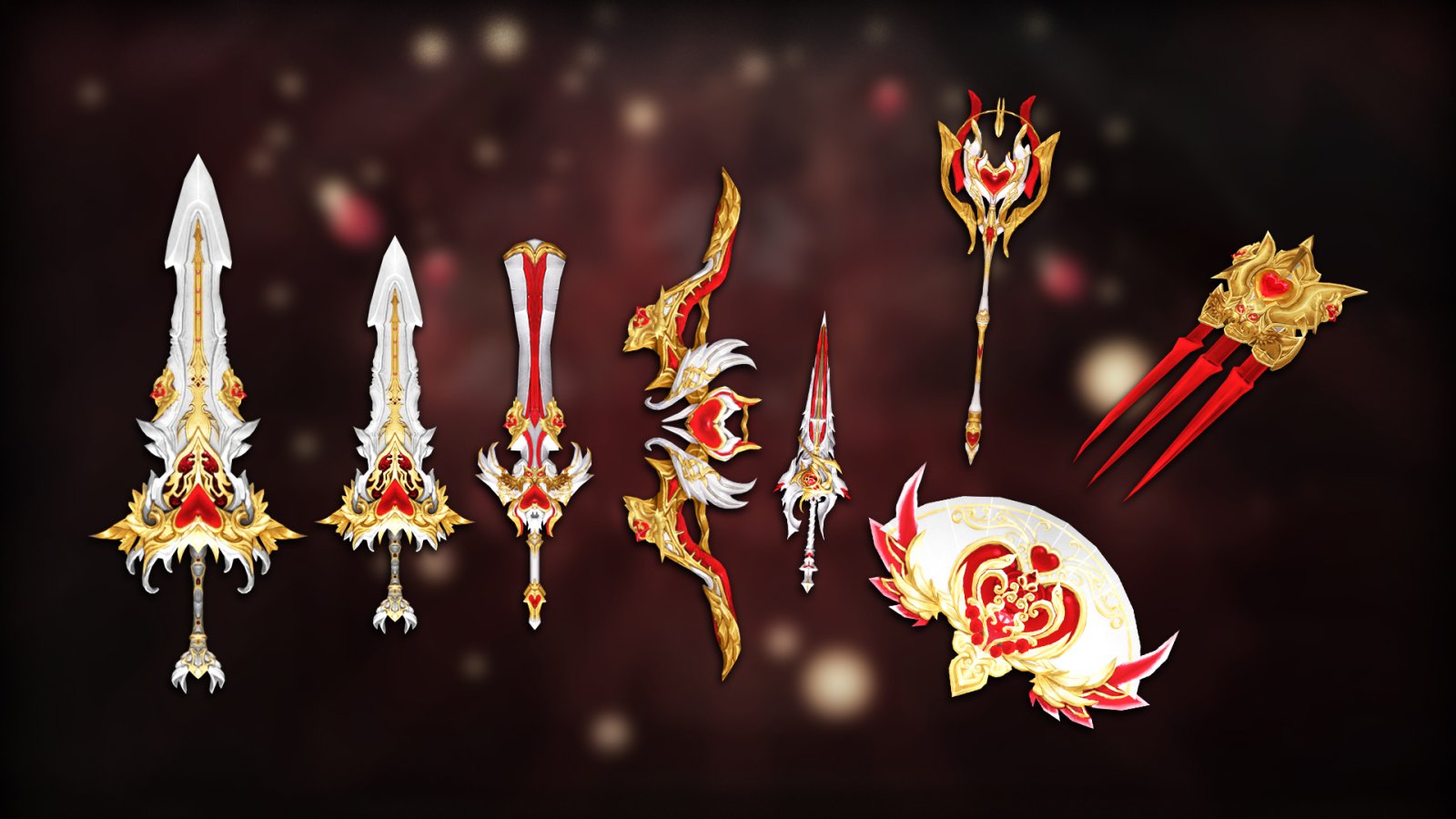 Valentine Valor Weapons