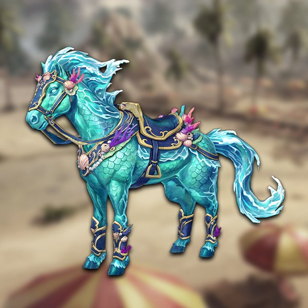 Ocean illusion steed