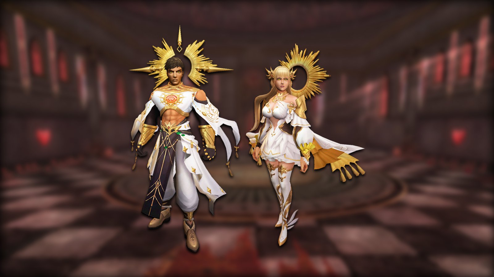 Angel devotion robe