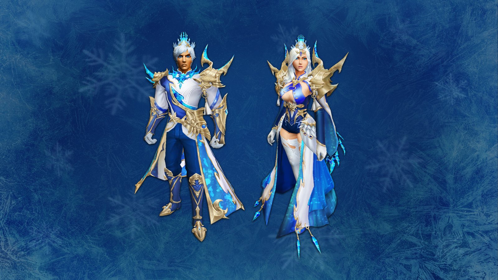 Frosted kingdom robe 1