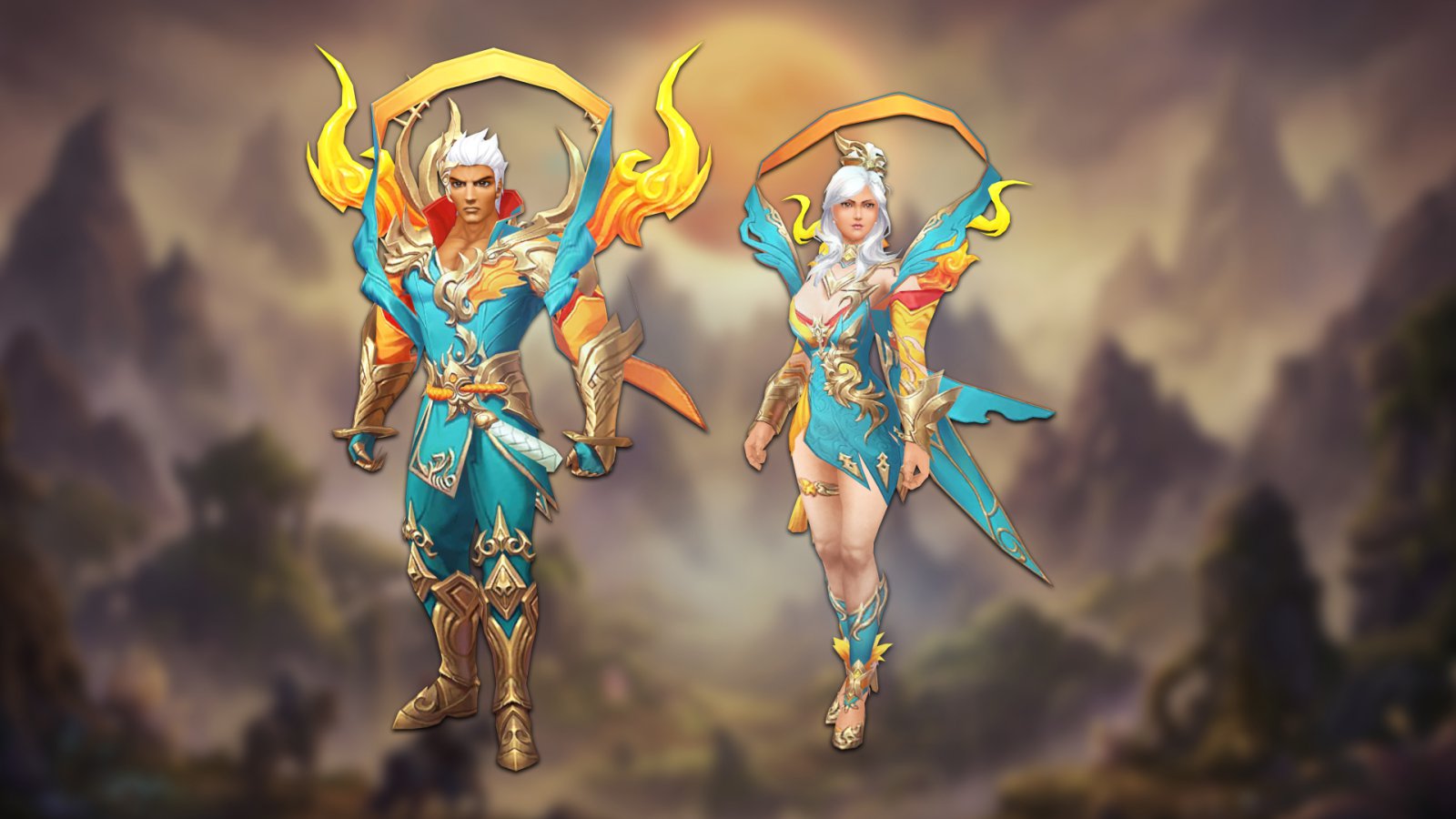 Celestial sun costumes 1