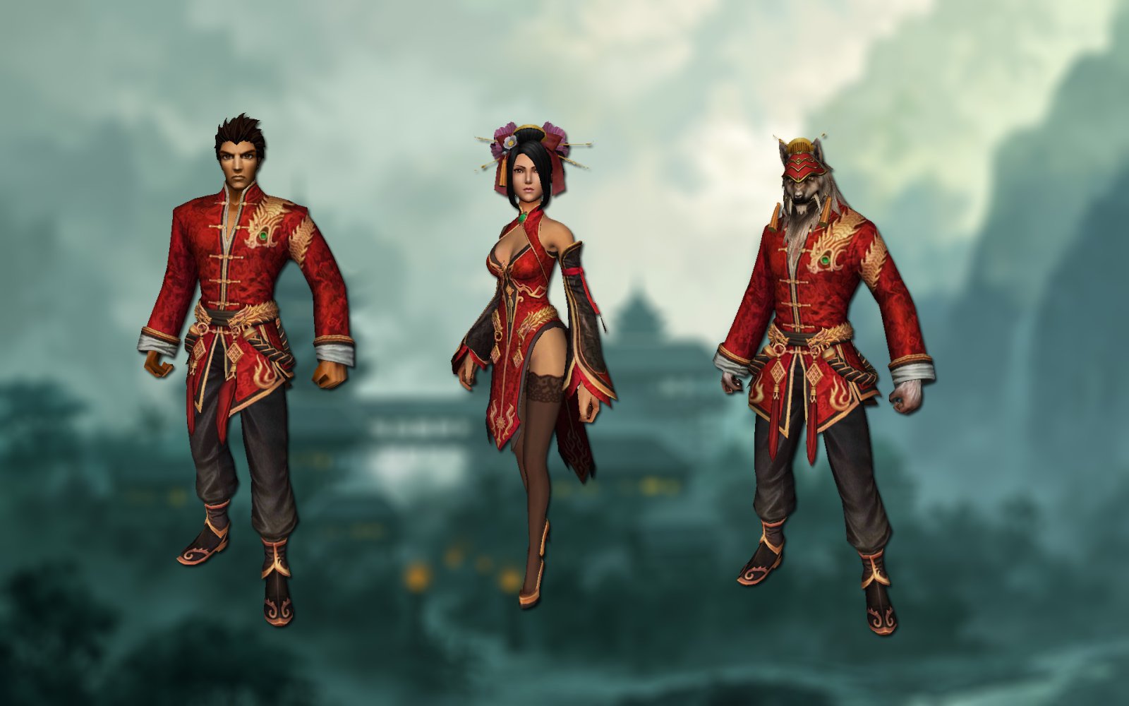 Oriental costumes 1