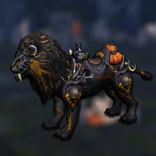 Halloween lion