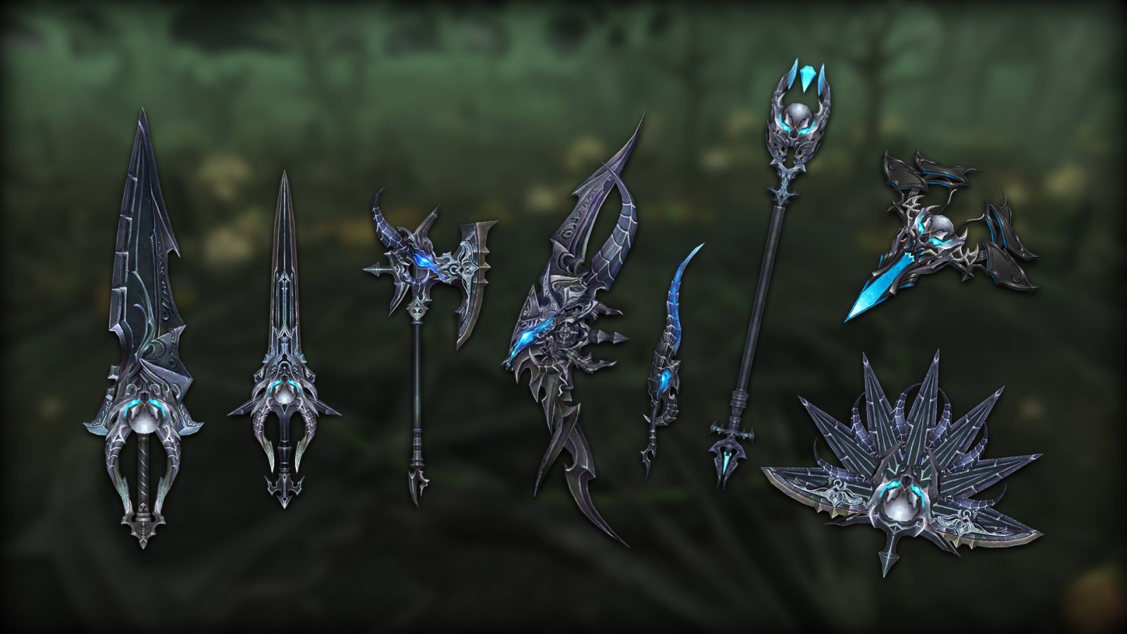 Otherworld Monarch weapons