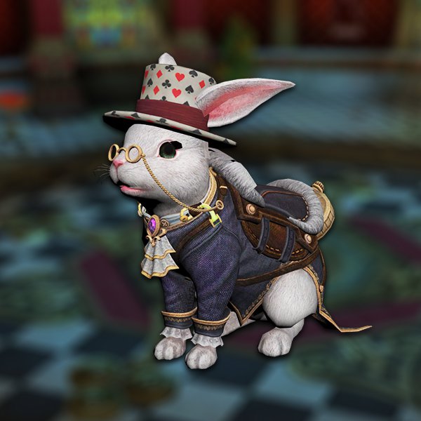 Wonderland rabbit mount
