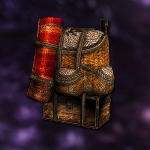 Red market backpack 1