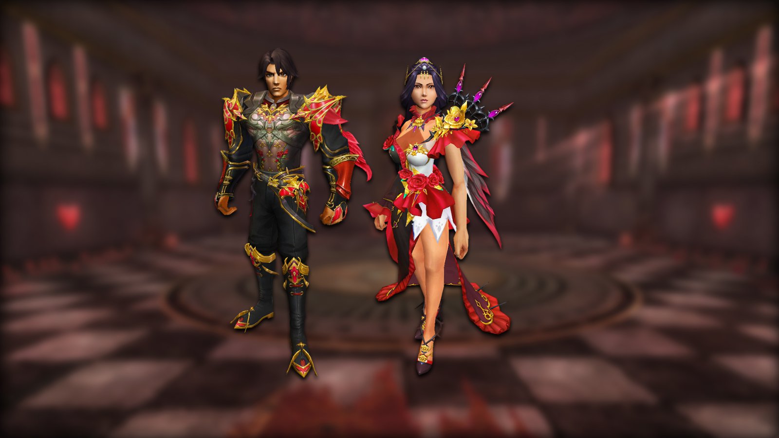 Gloomy rose costumes