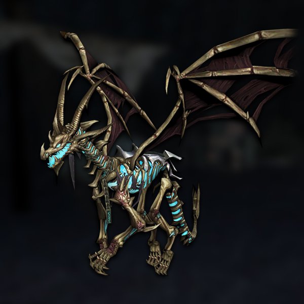 Undead dragon mount