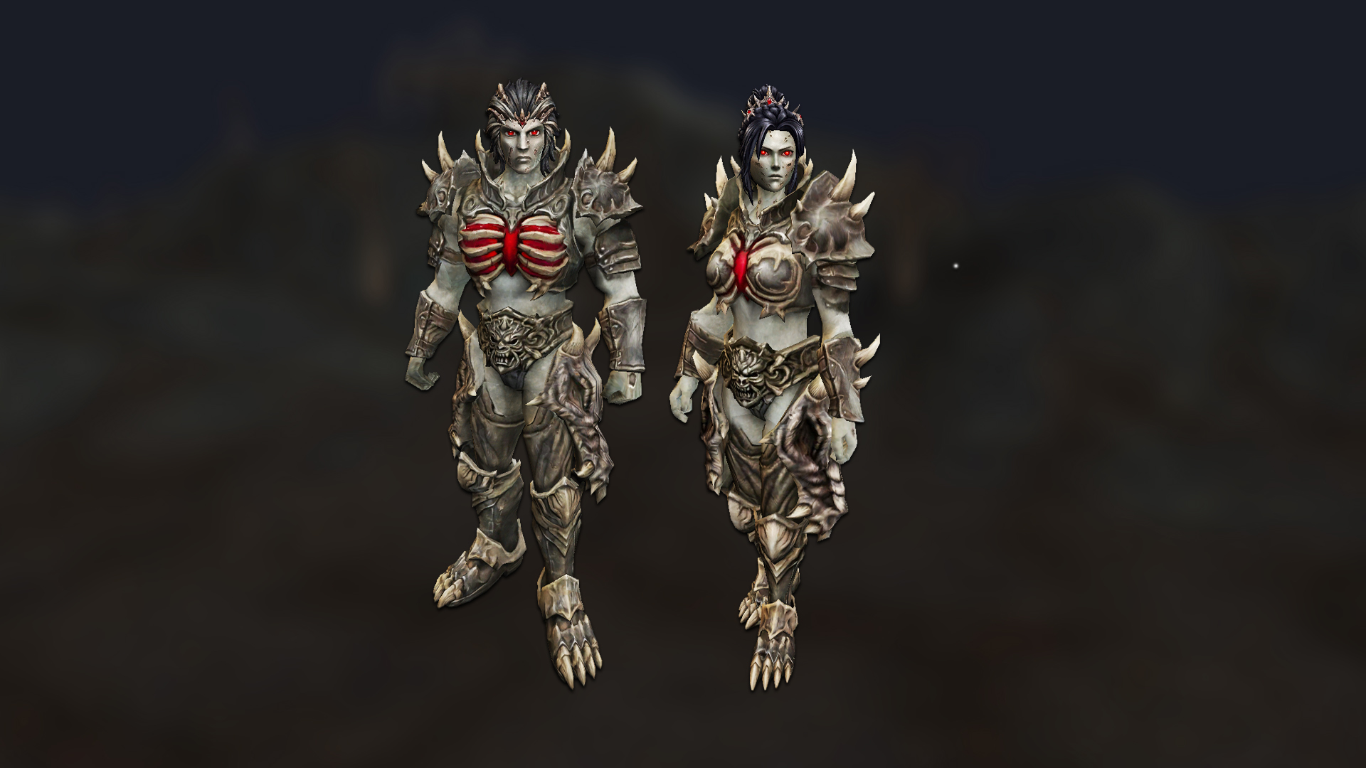 Devil's catacomb costumes