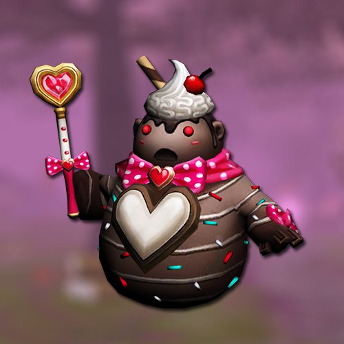 Chocolate creature