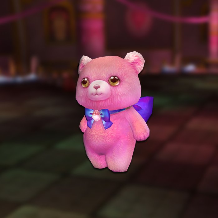 Pink bear
