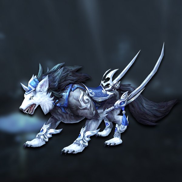Midnight wolf