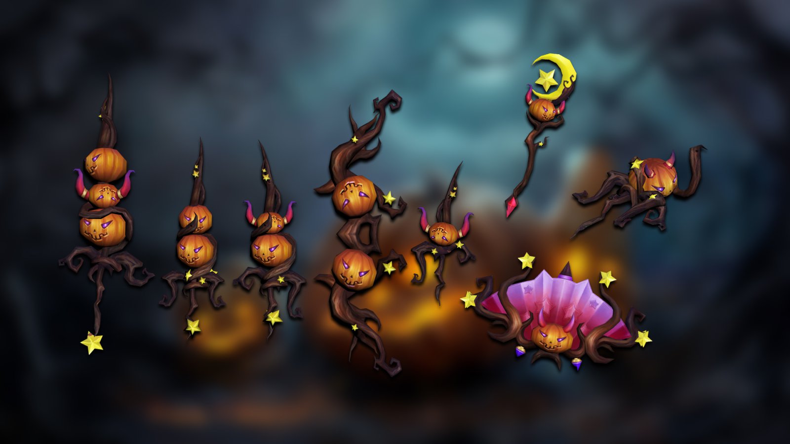 Jack-o’-lantern's weapons