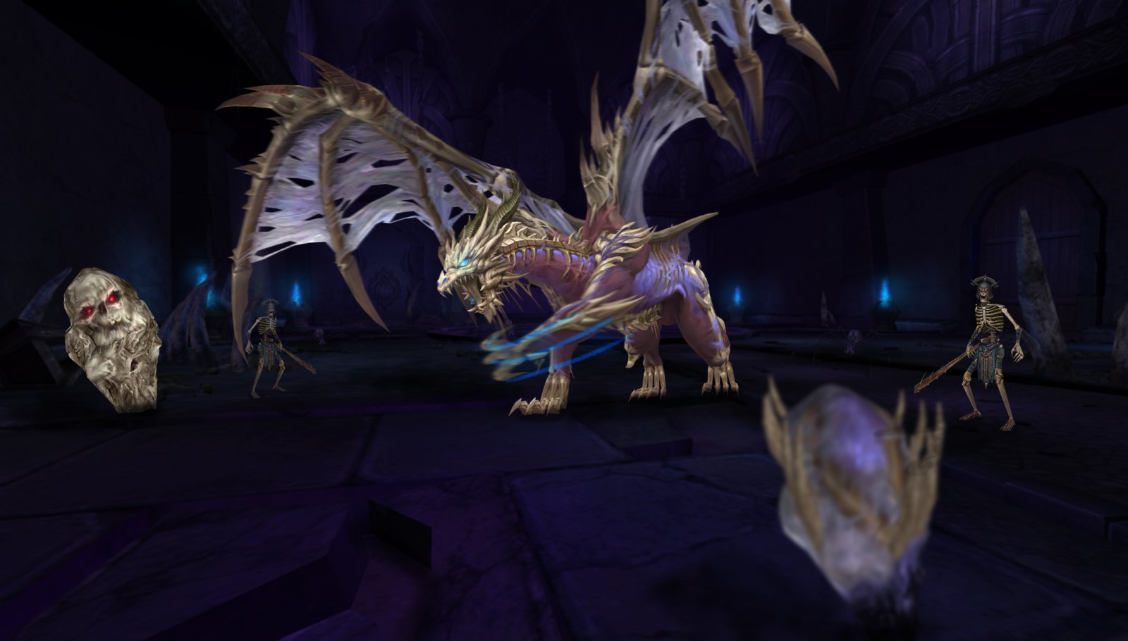 Skeleton dragon hall 1