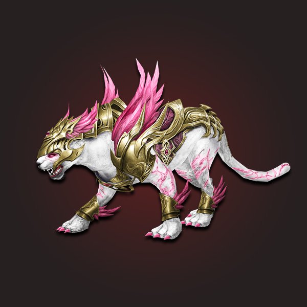 White beast mount