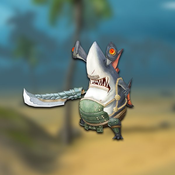 Little shark warrior