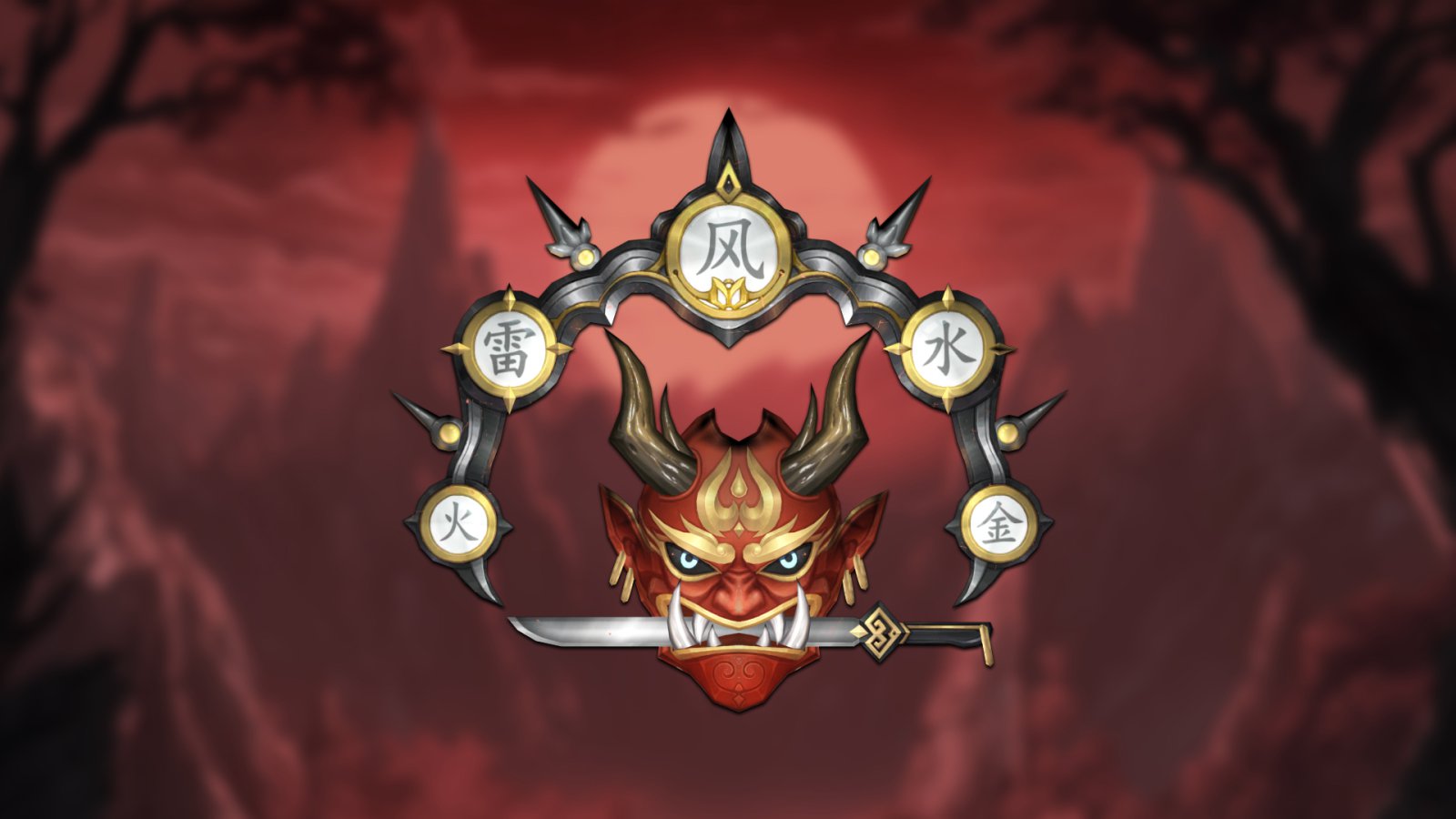 Crismon Oni sash