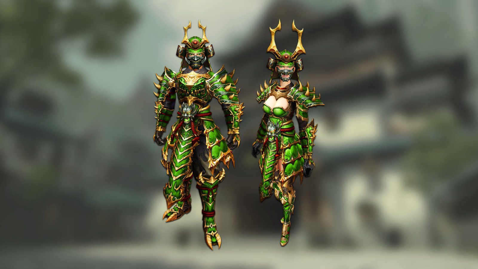Jade samurai costumes 1