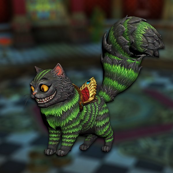 Chesire cat mount