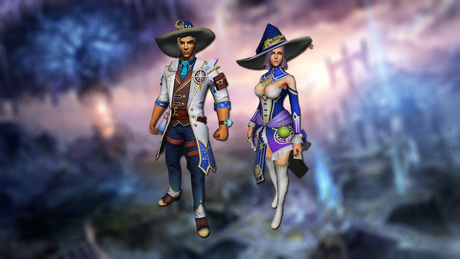 White magic costumes 1