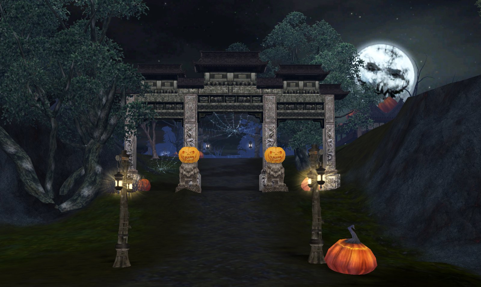 Halloween 2019 Cities - Without NPCs and Flying Pumpkins