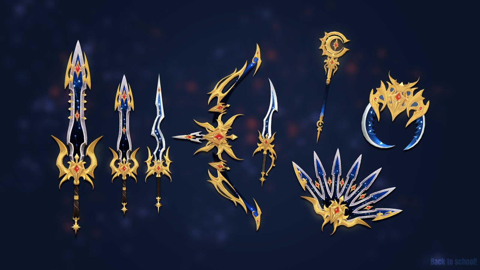 Scholar weapons