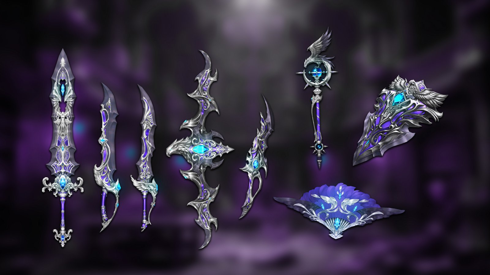 Arcane academy weapons