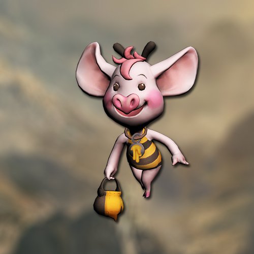 Flying pig pet 1