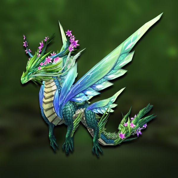 Spring sylvan dragon