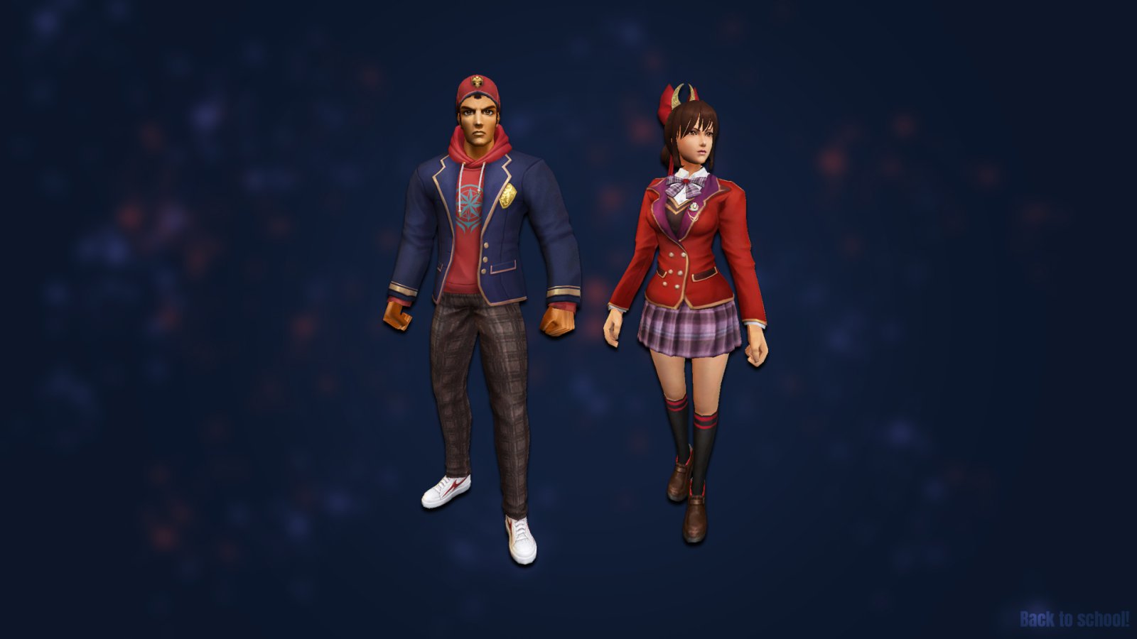 School outfits costumes