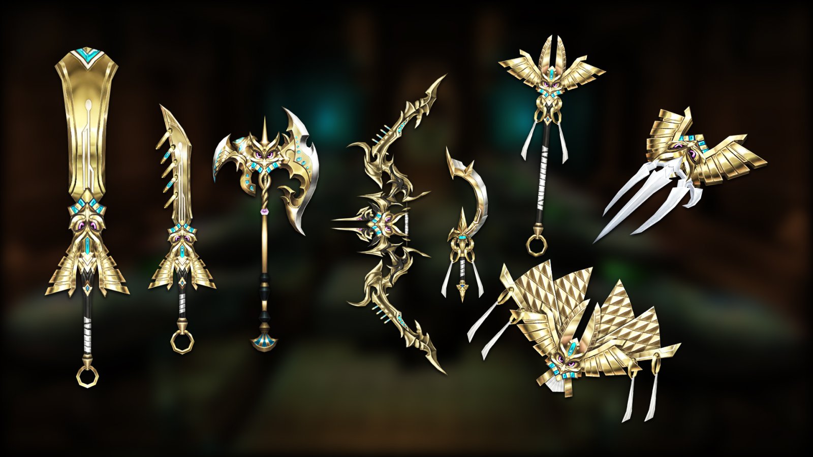 Pharaoh’s Guardian Weapons