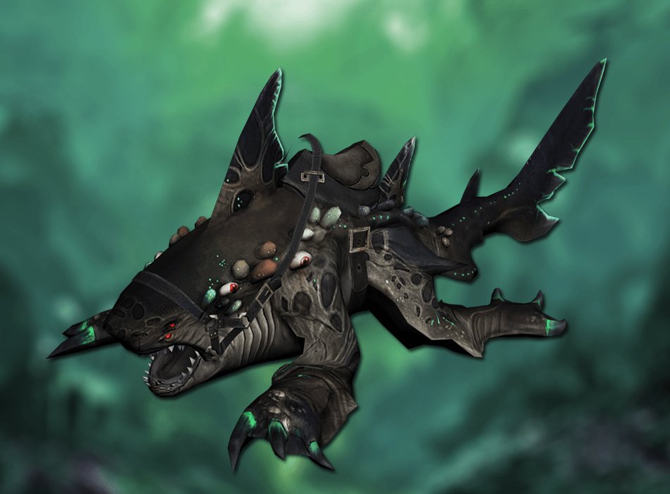 Nightmare shark mount 1